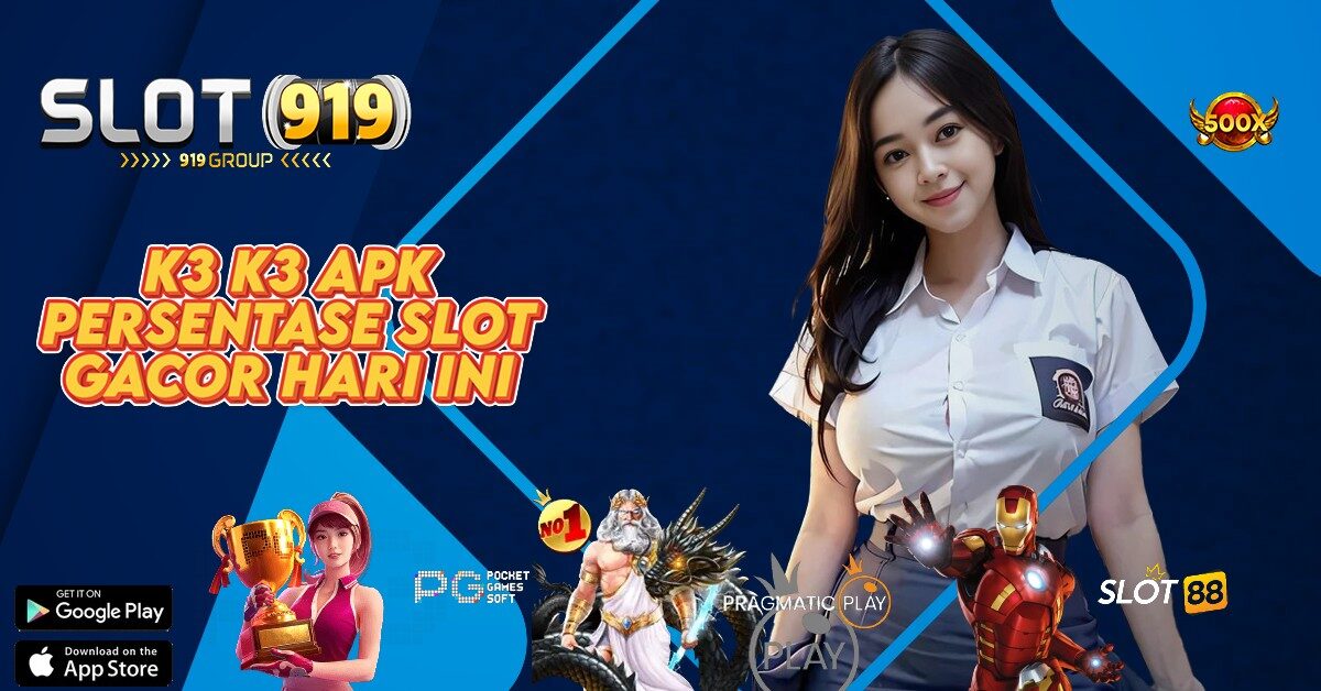 JUDI SLOT ONLINE TERPERCAYA 2025 K3K3