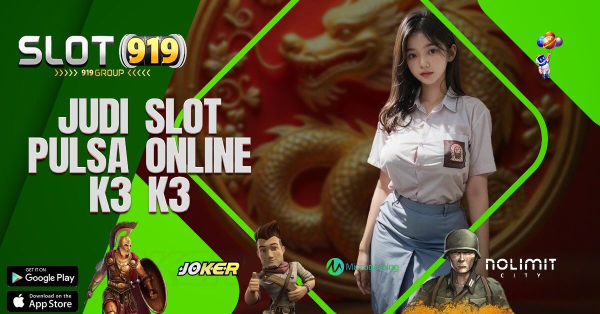 K3K3 SLOT YANG LAGI GACOR 2022